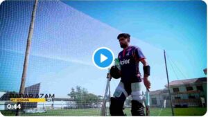 Babar Azam practicing in Nets Before start of PSL 