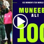 First Pakistani Women Batter Ever To Score Century In T20i and T20I world cup history.