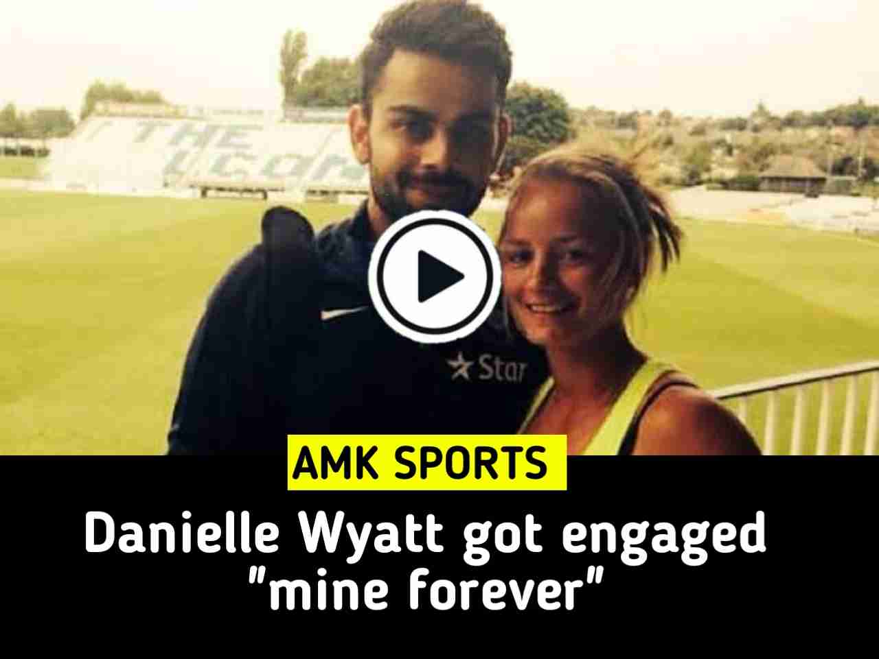 Danielle Wyatt got engaged "mine forever"