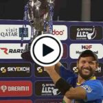 Shahid Afridi, the father-in-law, won the trophy after his son-in-law