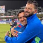 What did Afghanistan's cricketers give as a gift to Pakistani players?